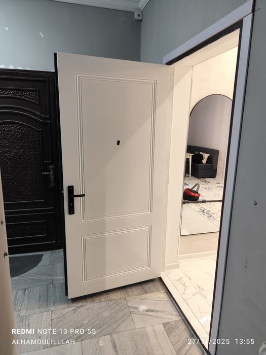 Реставрация железный дверей обшивка из МДФ