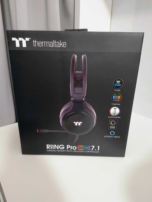 Гейминг слушалки Thermaltake - Riing Pro RGB