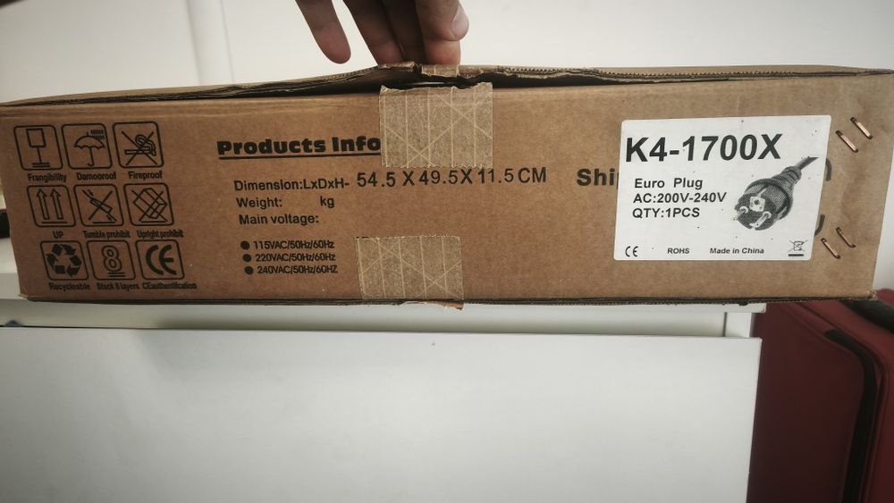 Amplificator Simbosen k17000 4 canale x1700