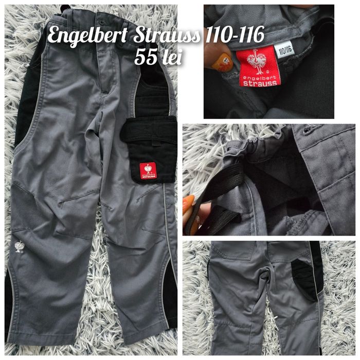 Pantaloni tehnici, salopeta copii 110-116 Engelbert strauss