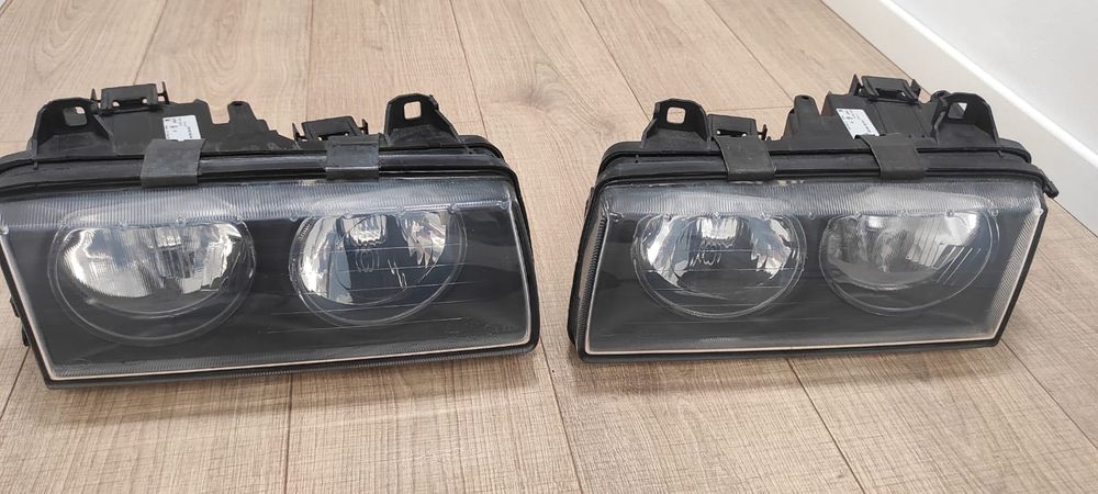 Faruri BMW e36 NOI Hella cu sticle zkw