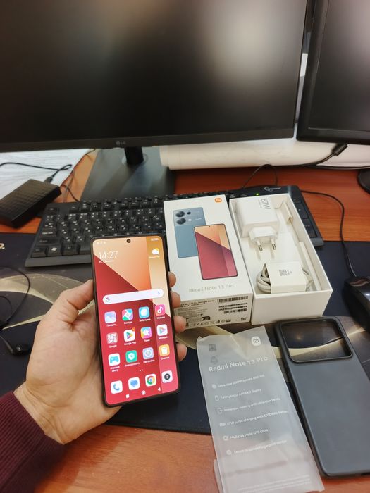 Redmi note 13pro 8/256gb(2025) ideal iwlawi zur aybi yuq tozza telefon