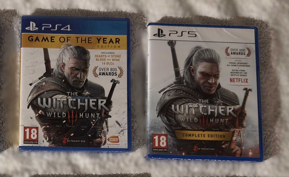 чисто нова The Witcher 3: Wild Hunt Complete Edition за PS5 и PS4