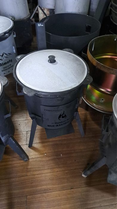 Казан Очаг. Қазан ошақ