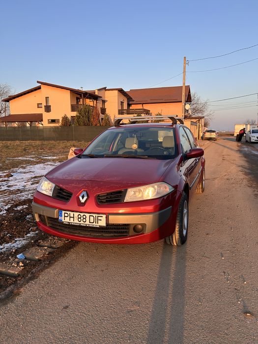 Renault Megane II, an 2007, motor 1.6 benzină, 82 kW / 112 CP