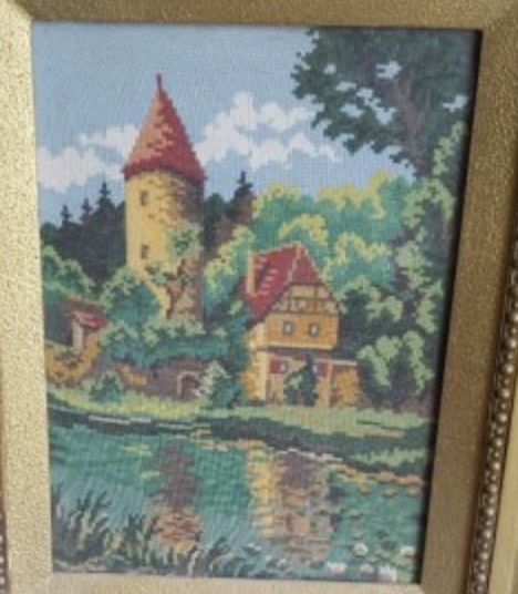 Гоблени - Коне на водопой,Циганка с китара и други
