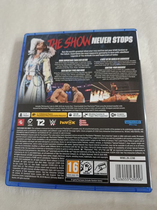 WWE 2K26 Playstation 5
