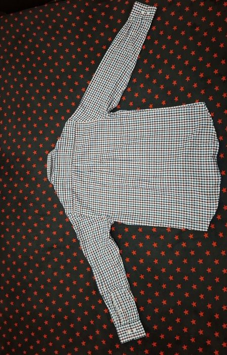 Camasa barbati casual smart M carouri regular fit cadou in în bumbac