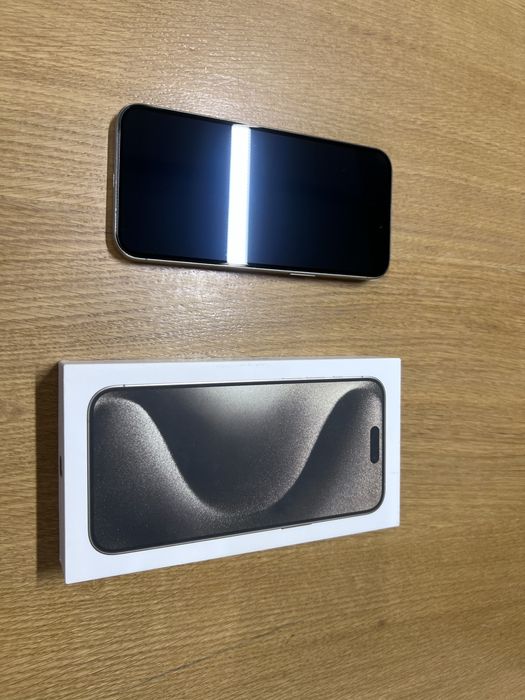 Iphone 15Pro Max 512 gb full, silver, impecabil baterie 88% originala