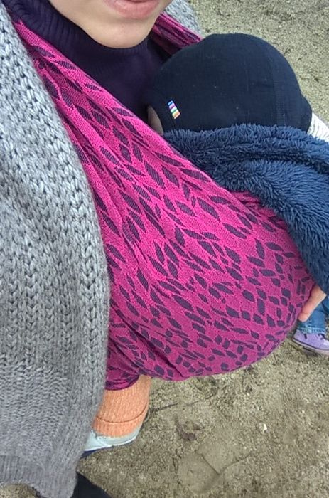 Wrap elastic pentru a căra bebelusii