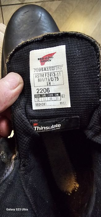 Ботинки RED WING shoes размер 46 EUR