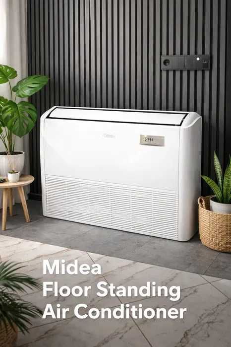Напольный кондиционер Midea YUKA мощность 36 000 Btu/h инверторный!