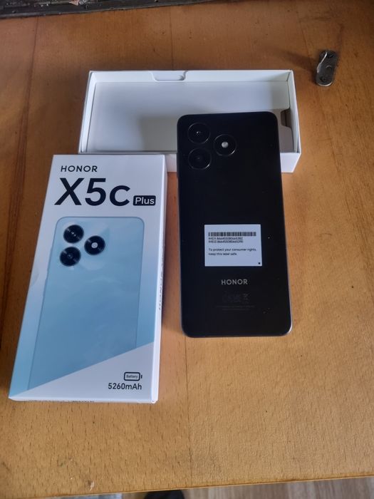 Smartphone X5c plus midnight black