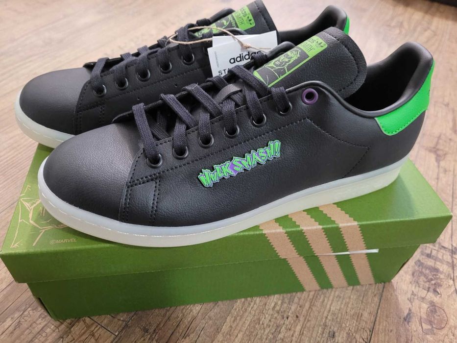 Оригинални Маратонки *ADIDAS STAN SMITH & MARVEL HULK * EU44
