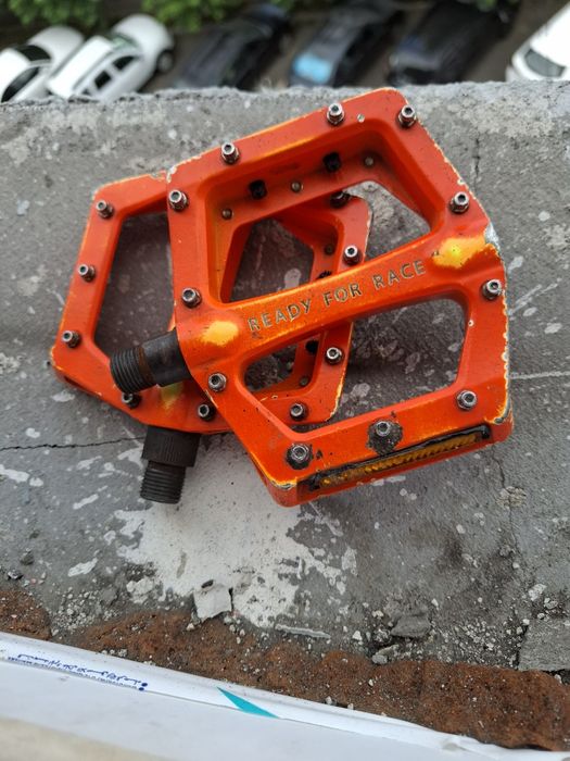 RFR Pedals Flat Cmpt  Portocaliu