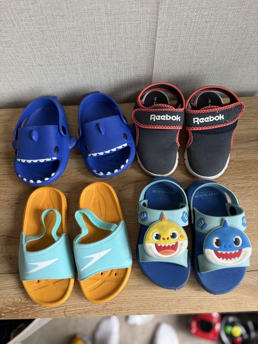 Лот детски сандали/джапанки speedo reebok