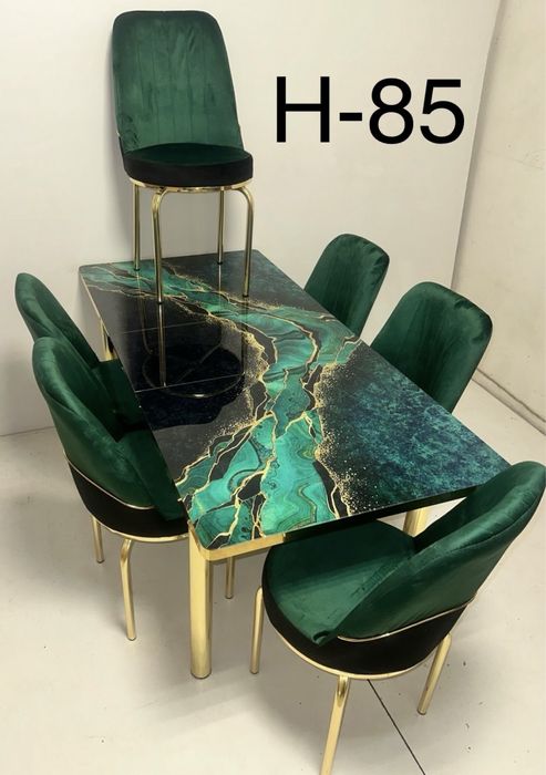 Маса ТРАПЕЗНА и 6 стола