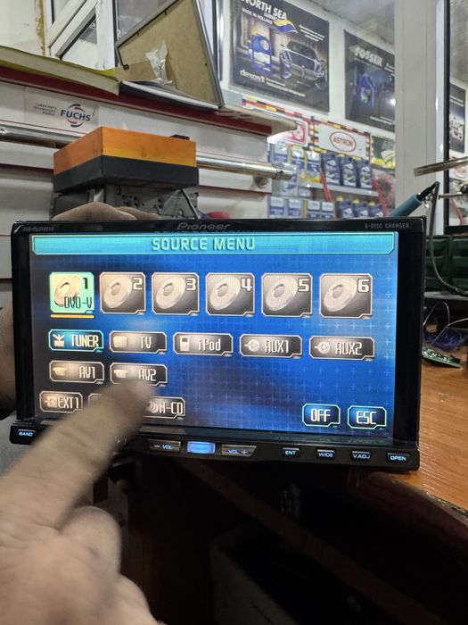 Piooner AVHP6850DVD made in JAPAN