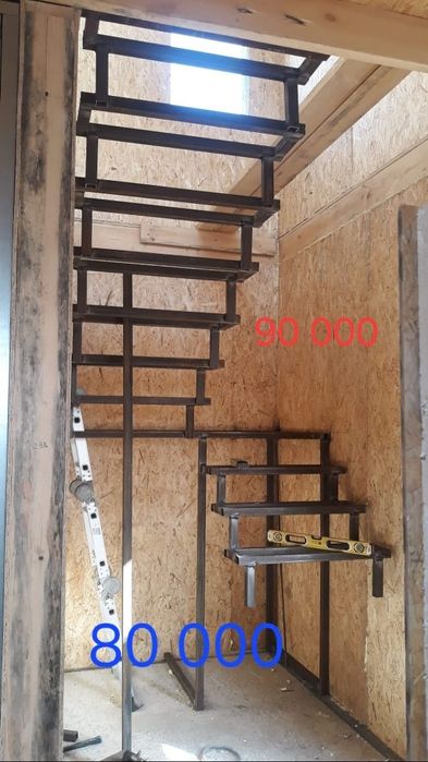 Изготовление лестниц из металла