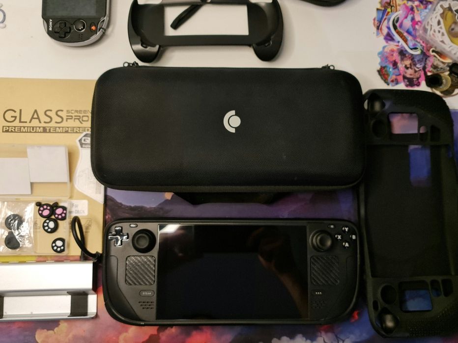 Steam deck 64gb (LCD) + аксессуары