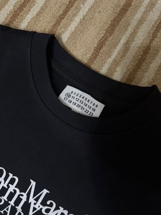 Tricou Maison Margiela Paris – Negru – Marimea  L