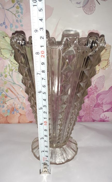 Vaza cristal perioada comunista de colectie