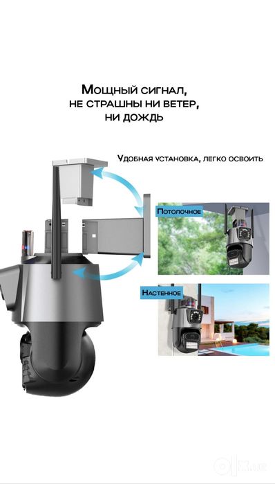 WIFI камера Видеонаблюдения Юкори Сифат!!!