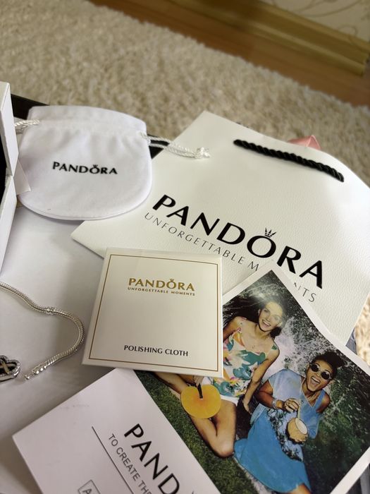 Set brățara cu inel pandora