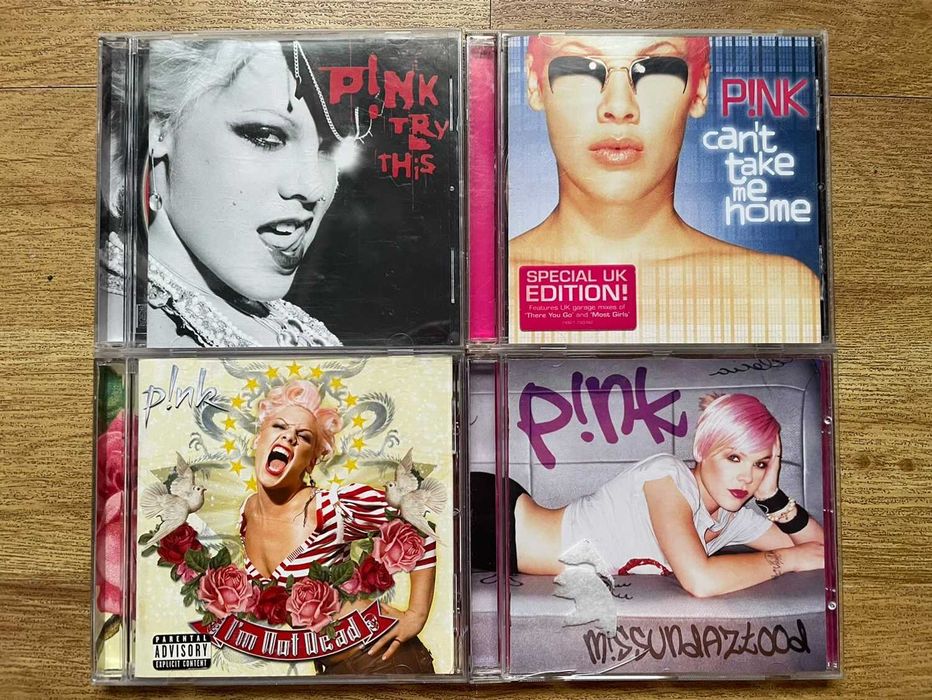 Colectie 4 CD-uri cu PINK