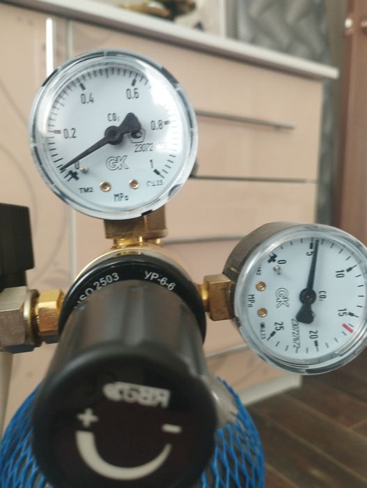 Продам систему СО2 для аквариума.