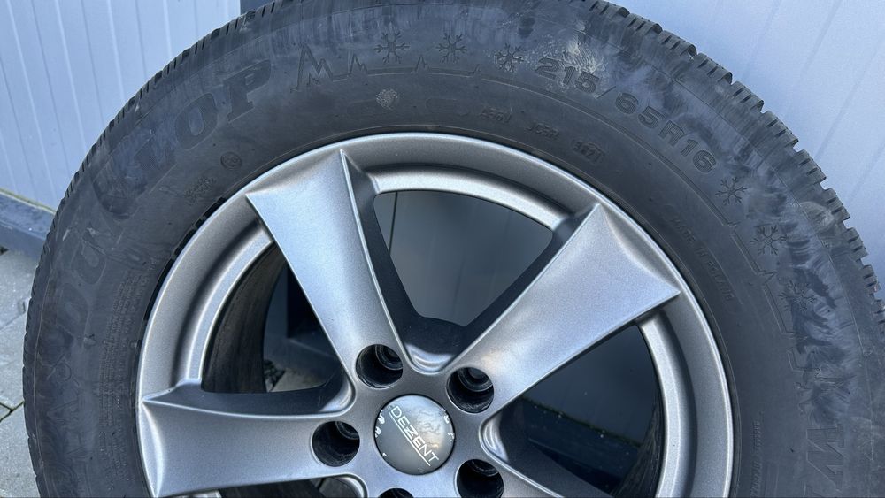 Roti Nissan Qashqai Kadjar Duster 215/65R16 cu senzori presiune, OFERTA limitata 1900 lei!