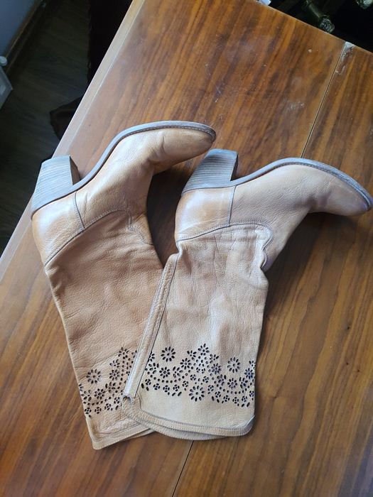 Cizme din piele, Vero Cuoio