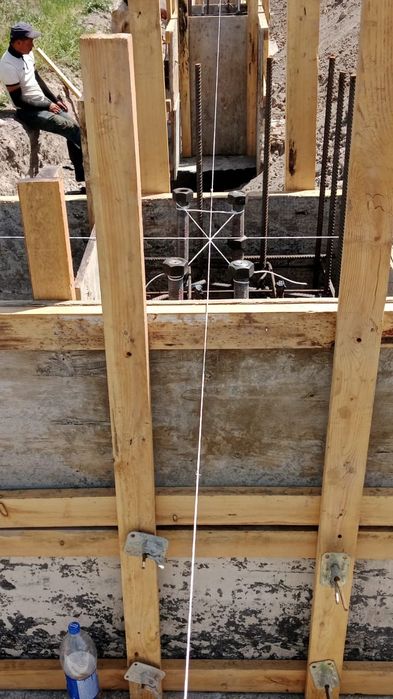 Заливка Фундамент со своей Опалубки.
