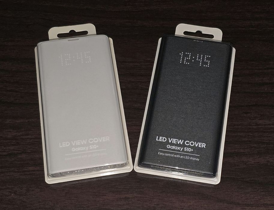 Husa smart activa originala Samsung Led View Cover S10+ S10 Plus G975