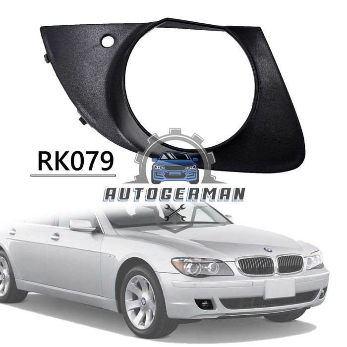 Решетка около халоген на BMW 7 серия E65 E66 LCI Facelift (2005-2008)