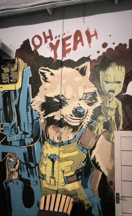 Художник Роспись стен Граффити