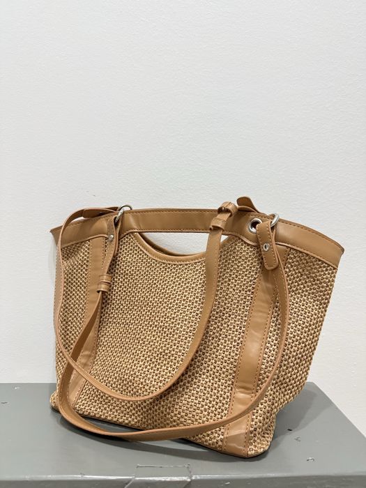 Новые трендовые сумки плетенка