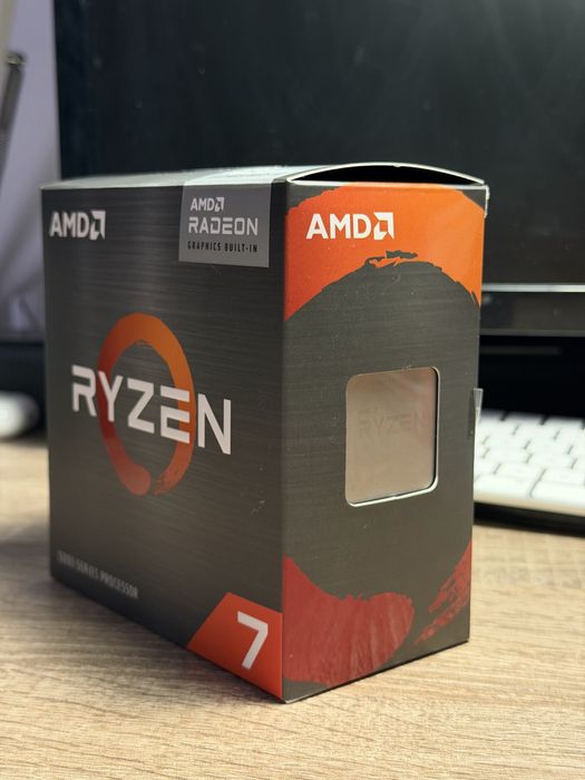 Ryzen 7 5700G – перфектно състояние, с кутия, вградено видео