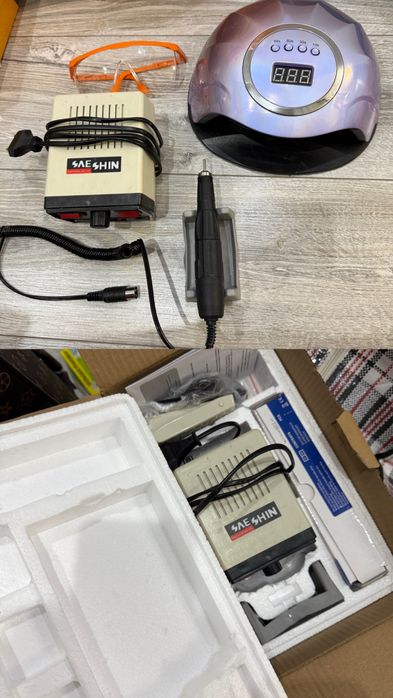 маникюрный столик со всеми материалами