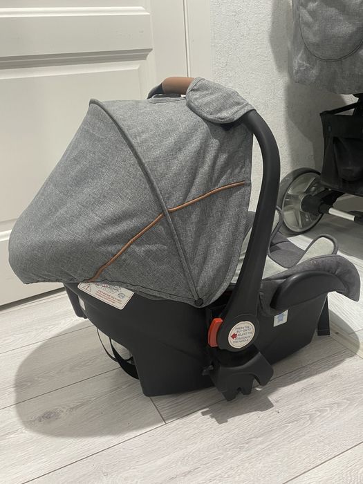 Коляска Skillmax 3 в 1 серый