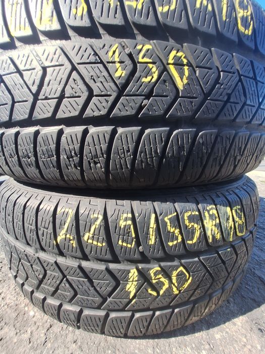 2 anvelope iarna 225/55r18  Pirelli Montaj Gratuit