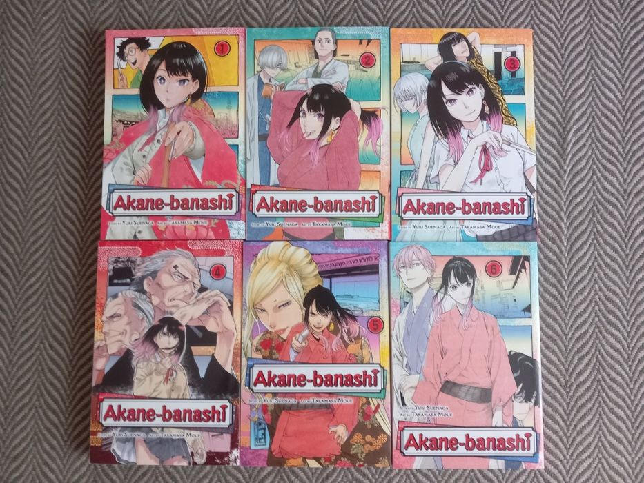 Akane-Banashi manga 1-6 (engleza)