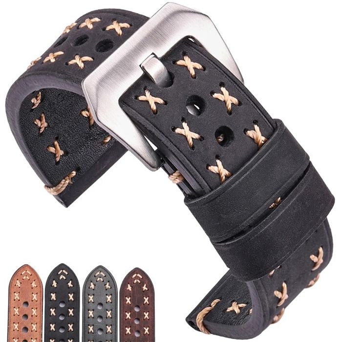 HAND MADE Кожена каишка за Huawei Watch/Samsung/Xiaomi/Garmin/Apple