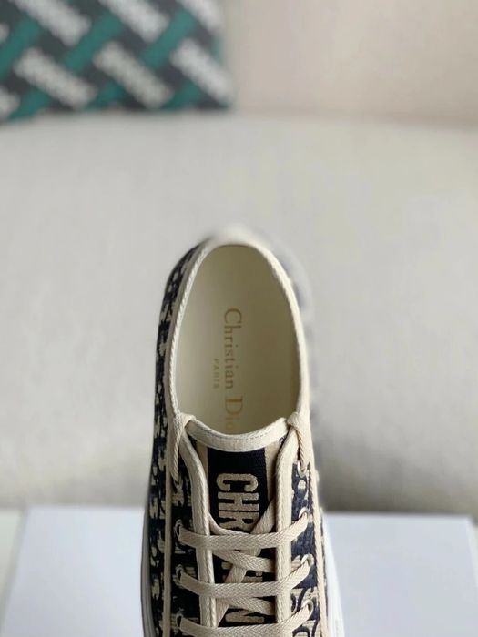 CD B23 Low-Top Sneaker "Navy/Black Dior Oblique"