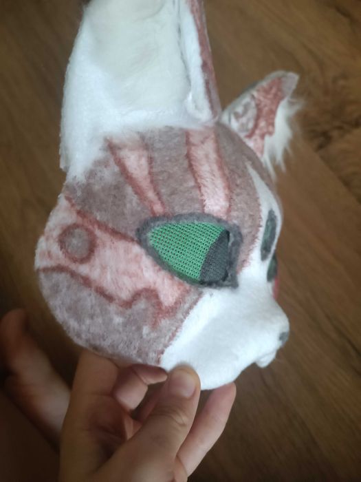 Маска для квадробики, ручной работы.