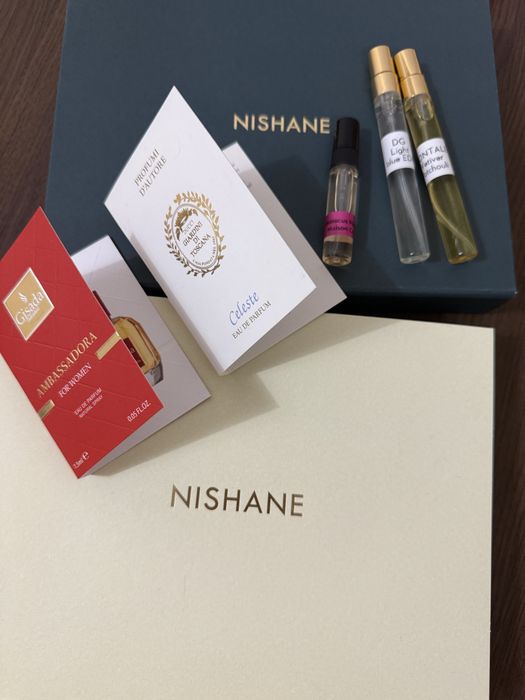 Нишови парфюмни отливки и семпъли Amouage,Nishane,Ex Nihilo,MFK и др