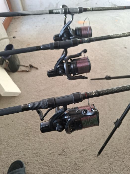 Шаранджийски комплект Daiwa crosscast макари Daiwa Ninja 3.90 3.5lb въ