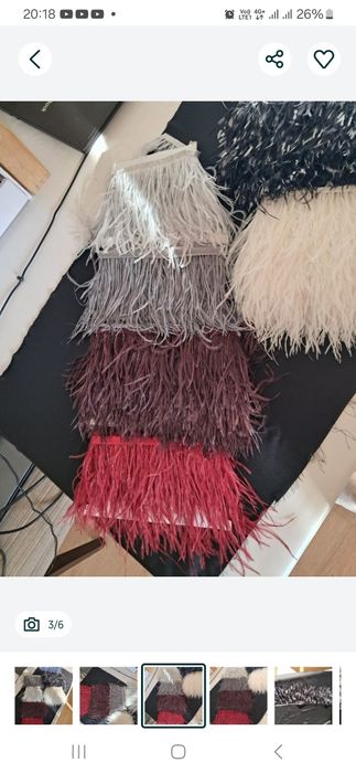 Продам натуральные перья страуса