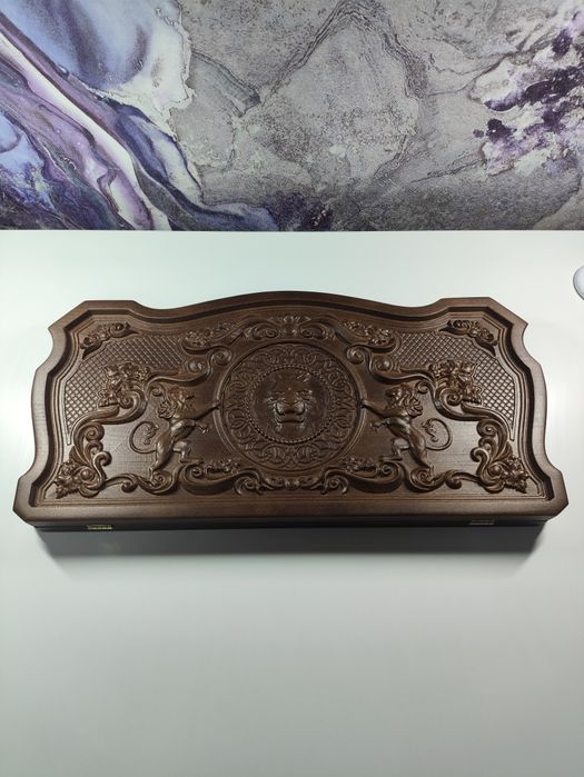 Нарды из массива бука. 60см.