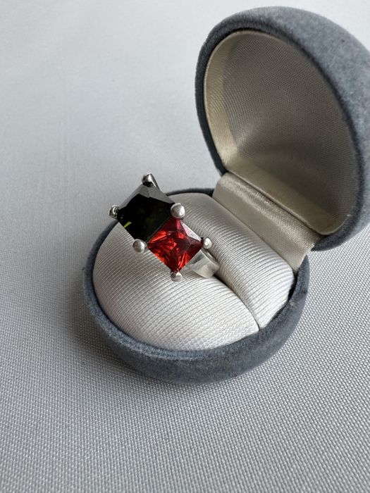 Inel din argint si cubic zirconia